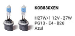 Kobo Lighting H27 H27W/1 27W Blue Vision Blister x2 Agro Lamp 1