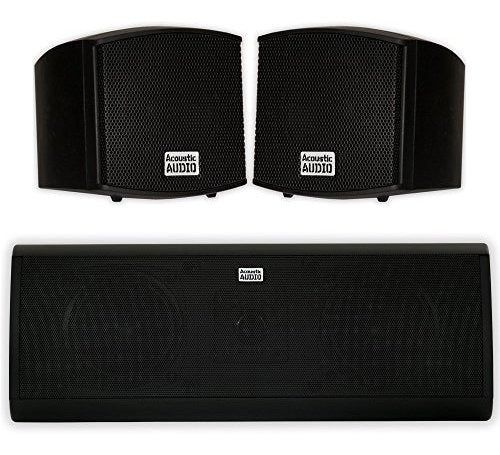 Acoustic Audio AA321B and AA40CB Indoor Speakers System 0