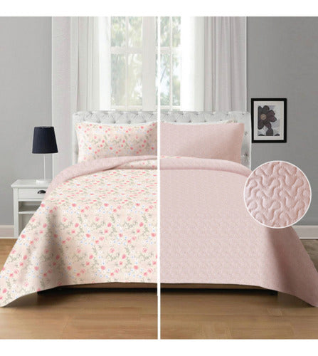 Gemma Home Summer Quilt 2.5 Places Reversible 0