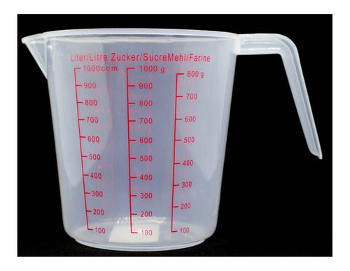 S & W 1 Liter Measuring Jug Plastic 1