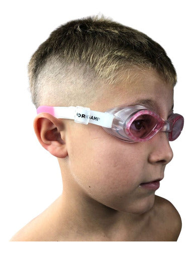 Origami Kids Swimming Kit: Goggles and Speed Printed Cap 11