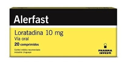 Alerfast® 10mg X 20 Comprimidos | Antihistamínico 0