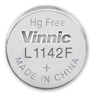 Vinnic Button Batteries Pack 5 LR43 L1142F AG12 186 Alkaline 1