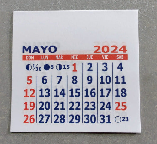 200 Mignon Calendars 5x5 cm 2025 - Devoto 4
