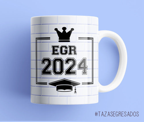 Plantillas Tazas Egresados 2023 Sublima Graduación Sexto #16 7