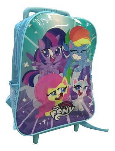 EX My Little Pony Kids Backpack with Wheels 30x24x20 Official 2