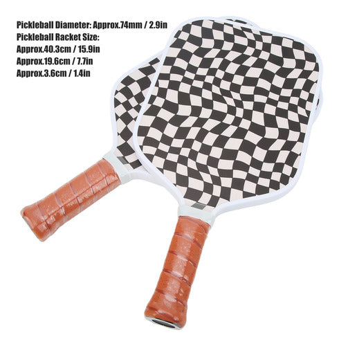 Conjunto De Raquetes Pickleball Core Glass Fiber Paddles Spo 5