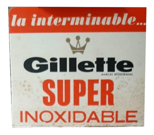 Gillette Súper Inoxidable. Hojitas De Afeitar 0