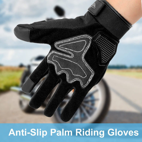 Goottan Guantes De Motocicleta Para Hombres, Guantes Protect 4