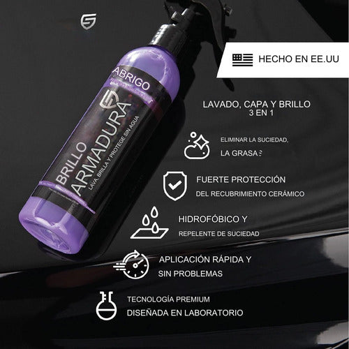 Cera De Auto Shine Armor Hidrofóbica 2