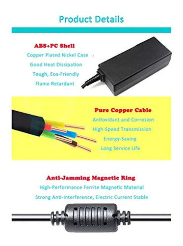 King Eboyee La65ns2-01 Pa-12 Replacement AC Charger for Dell Laptops 2