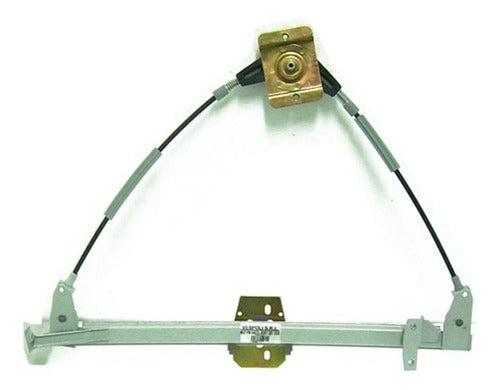 Manual Front Window Regulator Volkswagen Gacel 83/87 with Vent Wing Left Side 0