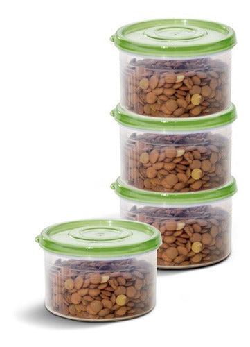 Set of 4 Mini Round Tall Container by Colombraro 9