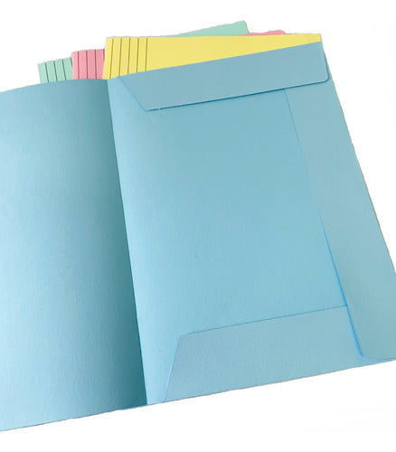 Premium Cardstock Folder with 3 Flaps, 180gsm x 100 Units 6