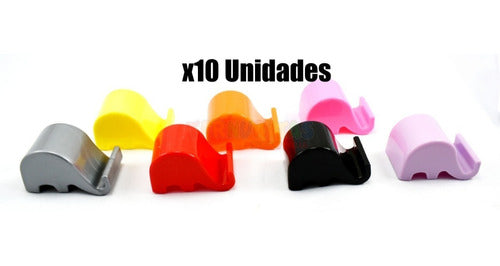 Elephant Cell Phone Tablet Holder Colorful Stand Wholesale 10 units 1