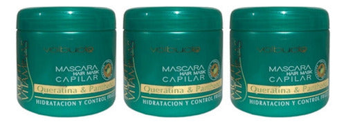 Volbucle 3 Mascaras Capilares X 200grs Multi - Vitaminas 0