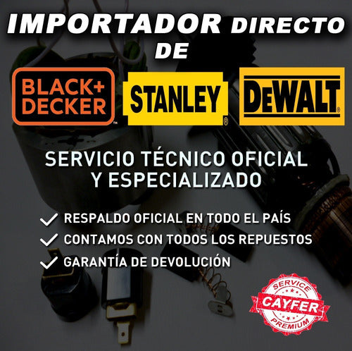 Engranaje Amoladora Stanley Stgs8115 Repuesto 1