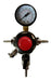 B&S Secondary Beer Regulator for CO2 with 1 Pressure Gauge 1