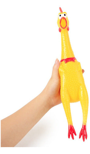 Kingdom Pet Shop Chicken Toy for Dogs with Squeaker Sound 2