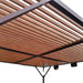 Pérgola Alero Techo Hierro Madera Sombra Exterior Herreríaar 0