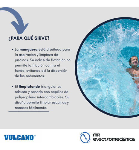 Vulcano Pool Cleaning Kit: Ideal for Vinyl and Fiberglass Pools 3