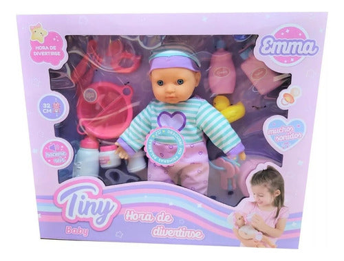 Sebigus Tiny Emma Doll with Accessories and Sound 1