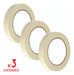 3 Adhesive Paper Tape 18mm Masking for Painter 0