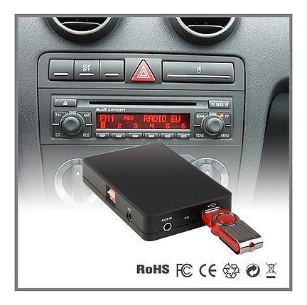 Audi Stereo USB AUX SD MP3 CD Changer Adapter 1