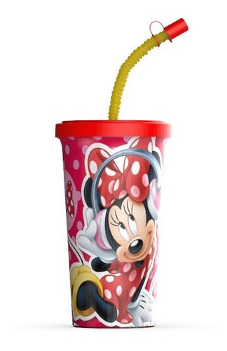 Bel Gioco Set Infantil Plato Plastico + Vaso Sport Minnie Mouse Disney 1