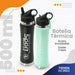 Rolan Stainless Steel Sport Thermal Water Bottle with Straw 1