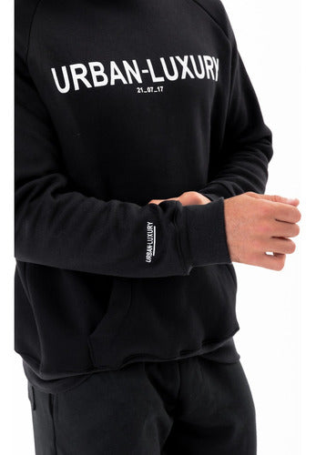 Urban Luxury Cotton Fit Men's Sports Hoodie 4