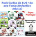 Pack Para Cartão Do Sus Personalizado + 800 Artes - Novo 4