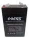 Press 6V 2.8 Amp Gel Battery 0