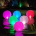 Inflatable Solar LED Globe with RGB and White Control 38lm Ip68 6