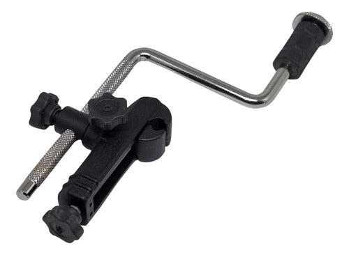 Kit 6 Clamp Suporte De Microfone Percussão Estilo Garra Lp 1