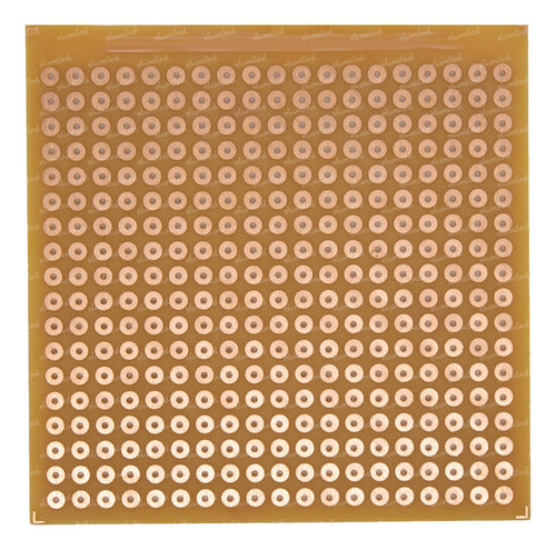 2 Pack Experimental Phenolic Boards 10x10cm Round Islands FR2 0