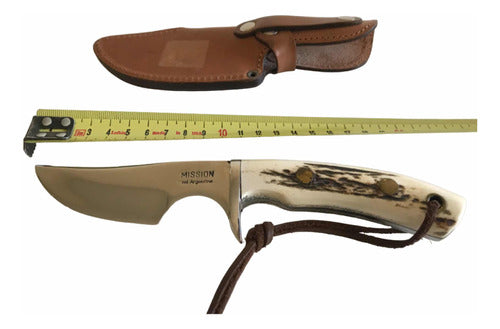 Mission Handmade Criollo Knife 20.5cm Leather Sheath Gift 0