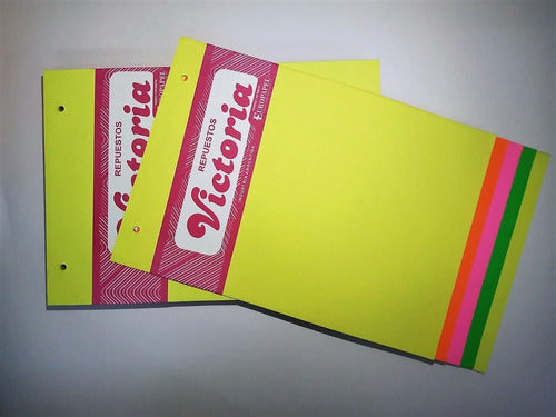 Europapel Repuesto De Dibujo Fluo Nº5 - X 5 Hojas, 4 Colores 0