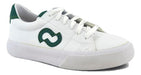 John Foos Unisex Lifestyle Sneakers 176 Duo White-Green 2