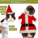 Bolbove Santa Claus Costume for Small Dogs and Cats - Christmas Outfit 3