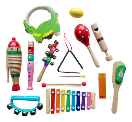 Kit Musical 12 Instrumentos Cocolate Toys 0