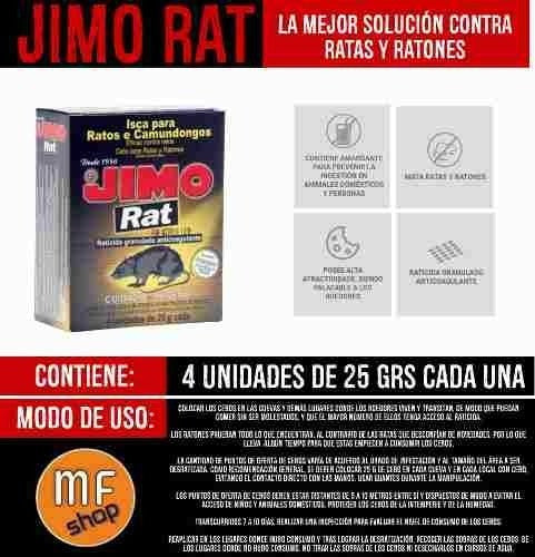 Jimo Rat Veneno Granulado Contra Ratas Y Ratones Mf Shop 1