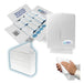 Papelera Damián Intercalated White Paper Towels 2 Boxes + Plastic Dispenser 0