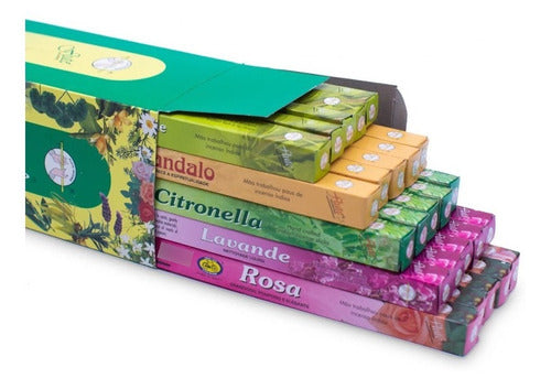 Flute Sahumerios India Box of 200 Assorted Incense Sticks 5