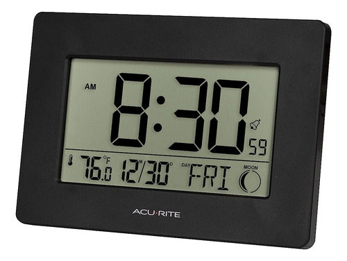 ~? Acurite Wireless Digital Wall / Tabletop Clock Con 4 Marc 3