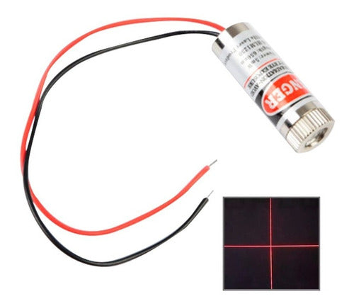 High-Quality 5mw Red Laser Cross for 90-Degree Angle Alignment Module 1