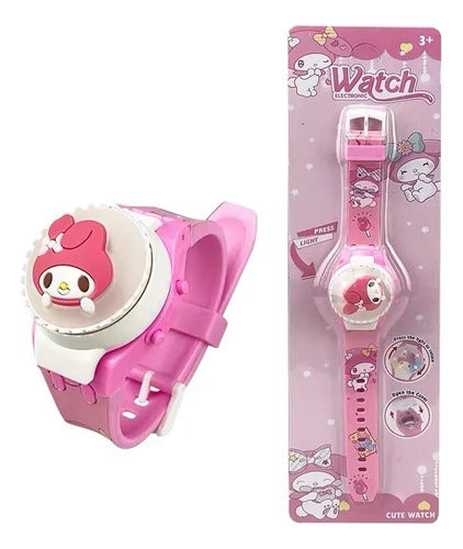 Reloj Pulsera Infantil Kuromi Kitty Melody Cinnamorroll 1