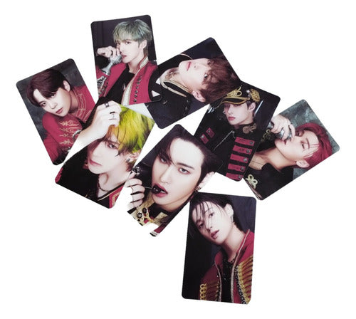 Hikari Tarjetas Ateez Fanmade Photocards Set X40 0