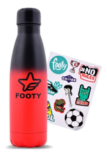 FOOTY Kids Stainless Steel Thermal Bottle 500ml 1