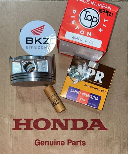 Piston Kit Japon Top Honda Xr 400 0.25 85.25mm Xr400r Bkz 0